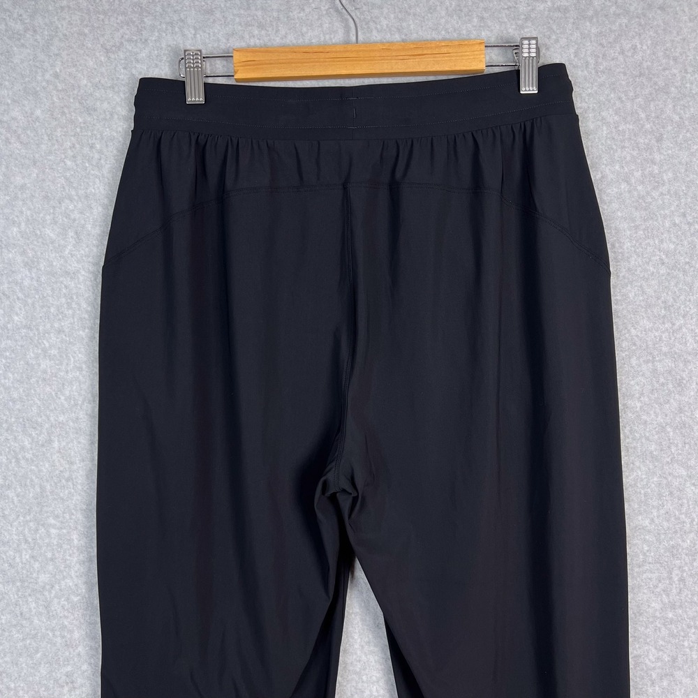 Sweaty Betty Size 12 Black Explorer Pants High Waisted Elastic Waist Pockets - Picture 7 of 15